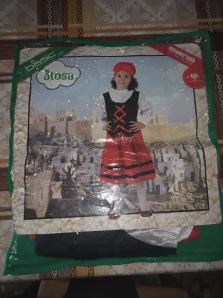 Disfraz Pastorcita Niña Talla 10-12