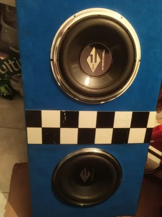 Equipo de música coche completo para maletero.