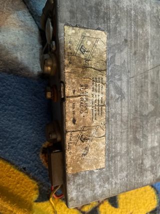 Radio Coche Clásico Blaupunkt Marrón/Plata