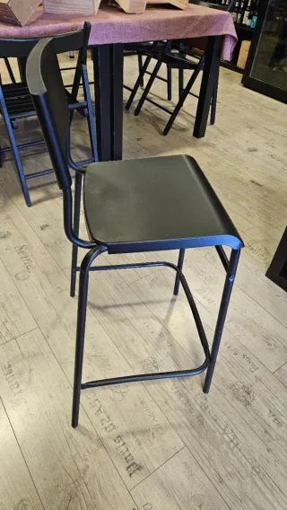 Taburete Alto Negro Ikea