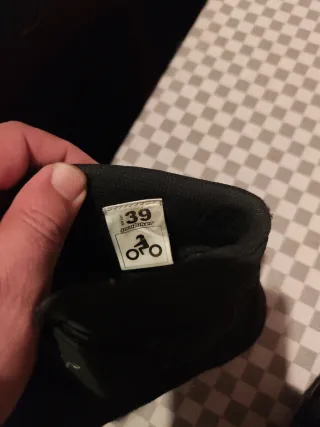 Botas de moto negras mujer