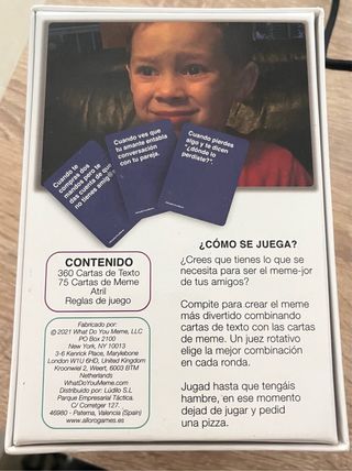 Juego What do you meme? Edición Española