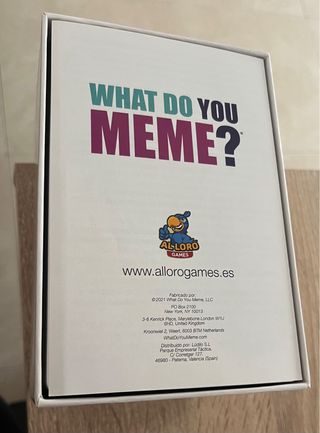 Juego What do you meme? Edición Española