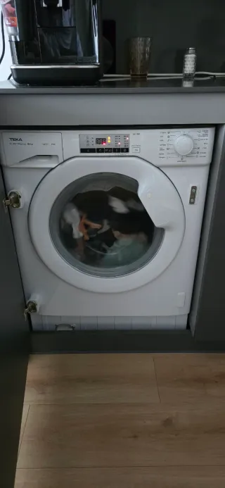 Lavadora Integrable Teka Electrónica 8kg.