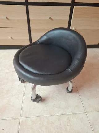 Silla taburete pedicura manicura