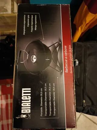 Barbecue marca BIALETTI.