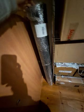 Suelo Goma Negro Antideslizante 2 rollos de 5 mt