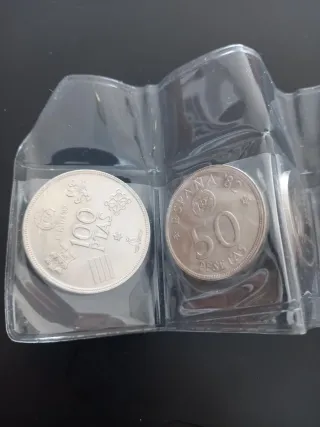 Colección monedas España'82