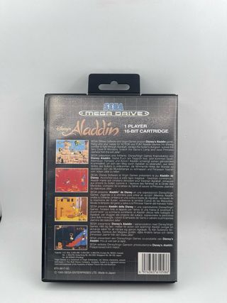Aladdin Mega Drive Sega
