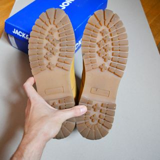 Botas de piel nobuck Jack & Jones