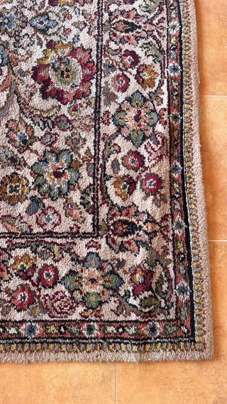 Alfombra Vintage Beige Multicolor No usada.
