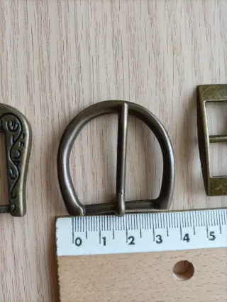 Hebillas de cinturón de metal