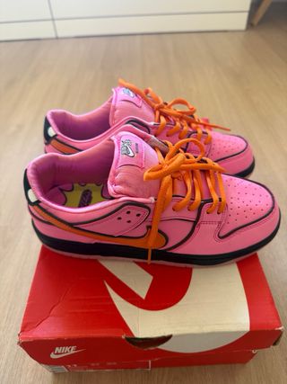 Nike Dunk SB Pink/Orange Mujer
