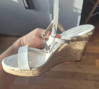 Sandalias Michael Kors Talla 39 Blancas