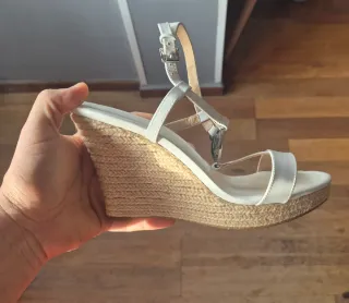 Sandalias Michael Kors Talla 39 Blancas