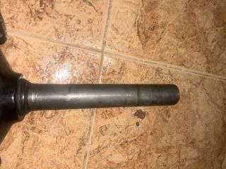 Horquilla de bicicleta negra