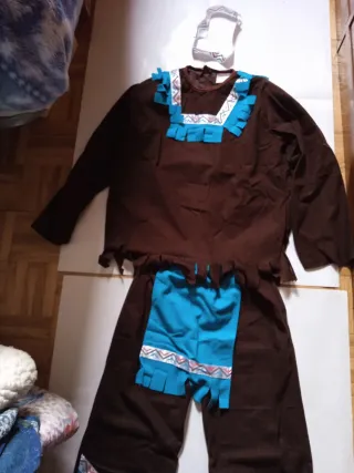 Disfraz indio niño