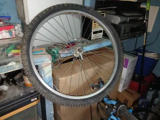 Llanta con cubierta sin camara