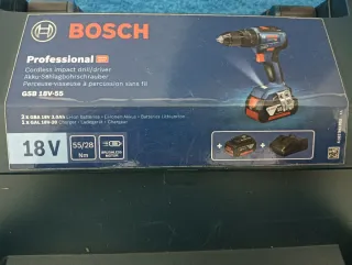 Taladro Bosch GSB 18V-55 Nuevo 200€