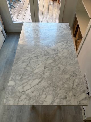 Tavolo in Marmo e Ghisa