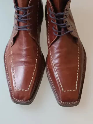 Fabi stivaletti vera pelle marrone Tg 43