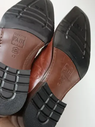 Fabi stivaletti vera pelle marrone Tg 43