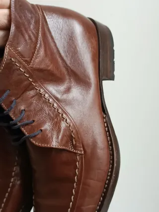 Fabi stivaletti vera pelle marrone Tg 43