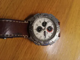 Reloj Lotus Cronógrafo Unisex Marrón/Plata