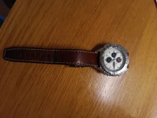 Reloj Lotus Cronógrafo Unisex Marrón/Plata