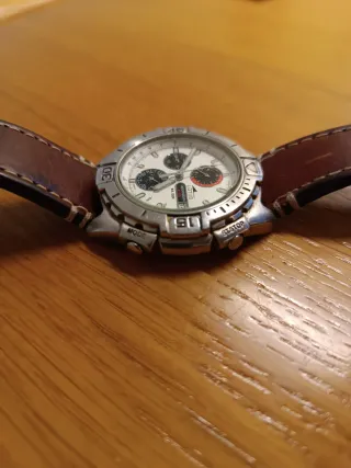 Reloj Lotus Cronógrafo Unisex Marrón/Plata