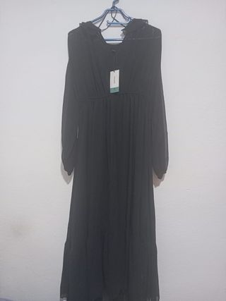 Vestido negro talla XS