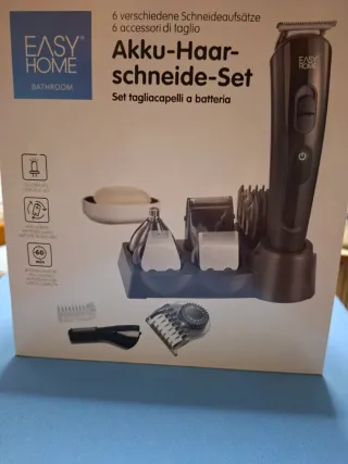 Easy Home Set Tagliacapelli Batteria