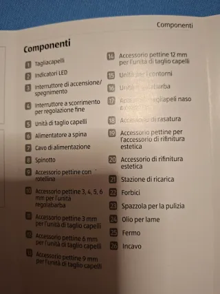 Easy Home Set Tagliacapelli Batteria