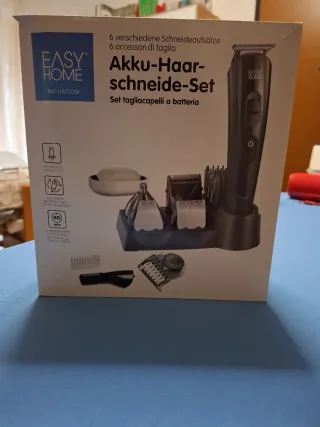 Easy Home Set Tagliacapelli Batteria