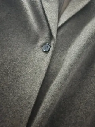 Abrigo largo marrón calentito