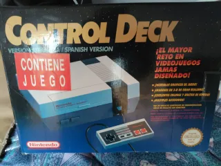 Consola Nintendo Control Deck NES + Batman