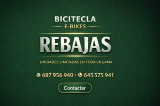 Bicicleta Eléctrica Bicitecla E-Bike 2026