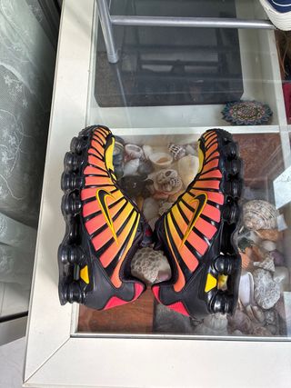 Nike Shox TL Naranja y Amarillo
