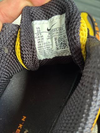 Nike Shox TL Naranja y Amarillo