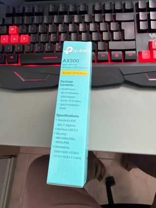 Adaptador Nano WiFi 6 AX300 TP-Link