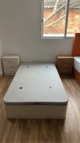 Canapé abatible con colchón