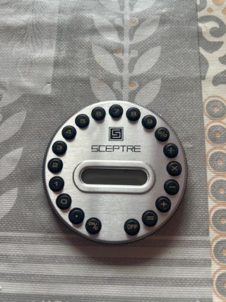 Calculadora Sceptre 1970s/1980s