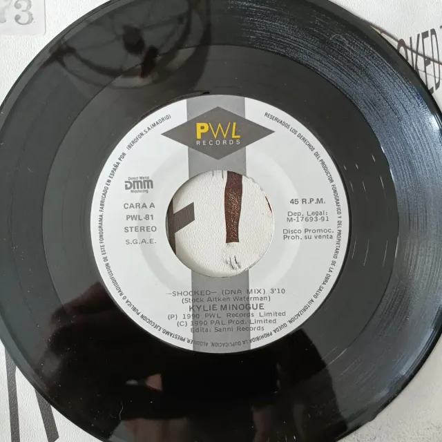 Kylie Minogue - Vinilo Single Promocional