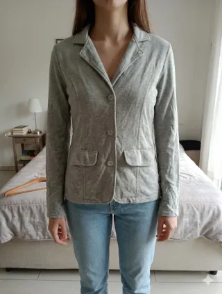 Giacca Woolrich donna grigia