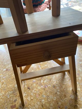 Escritorio infantil madera antiguo