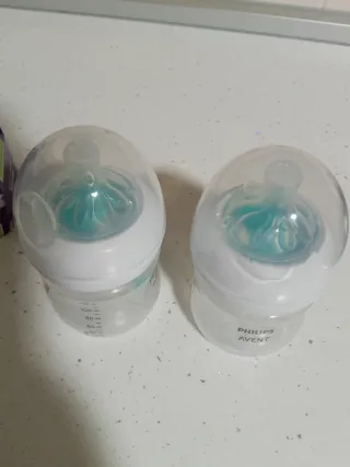 2 Biberones Philips Avent Natural 125ml