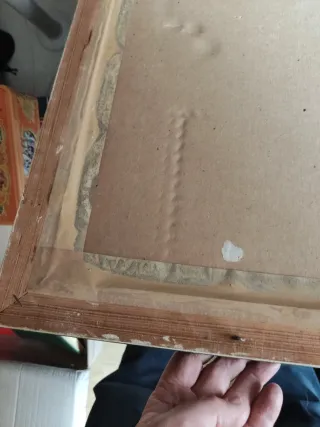 Marco antiguo decorativo