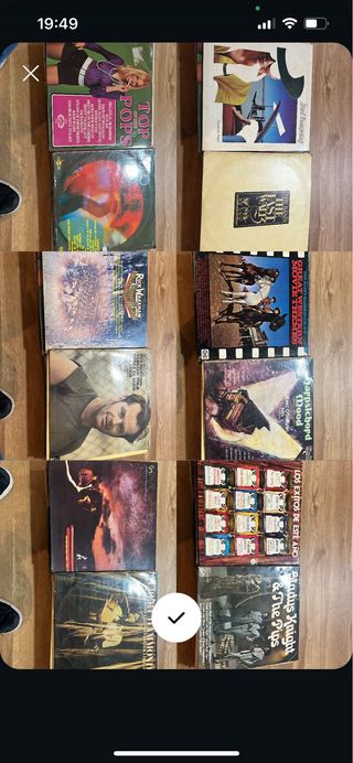 Lote 100 Vinilos Blues, Pop, Rock