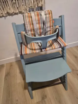 Trona Stokke Tripp Trapp Azul