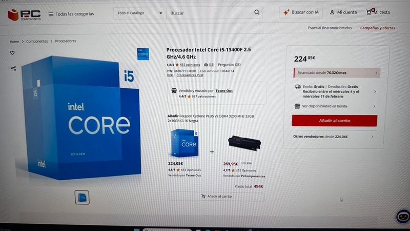 Ordenador Gaming RGB afbeelding 3